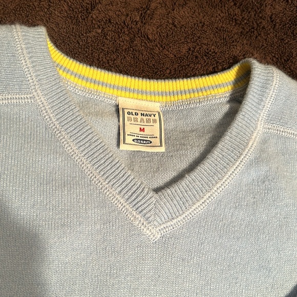 Old Navy Men’s sweater. Size medium. Light blue. - Picture 1 of 8
